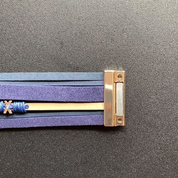 Bohemian style layered beaded magnetic bracelet - Picture 7 of 9